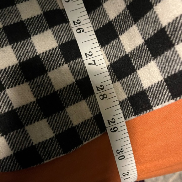 Buy 2 get one free✨ Wool-blend one-button blazer in buffalo check - Picture 6 of 8